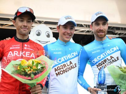 Benoit Cosnefroy se corona en el Tour de los Alpes Marítimos ganando la última etapa y la general