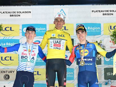 Isaac del Toro conquista el Tour Auvernia-R�dano-Alpes tras ganar tambi�n en Plateau de Solaison