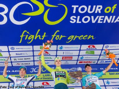 Ben Healy gana la última etapa del Tour de Eslovenia que se adjudica Giovanni Aleotti