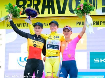 Demi Vollering se adjudica el Tour de Francia Femenino, Marlen Reusser la contrarreloj final