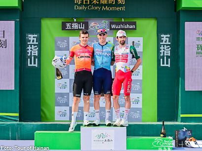Guillermo Thomas Silva gana en Wuzhishan y se sit�a l�der del Tour de Hainan