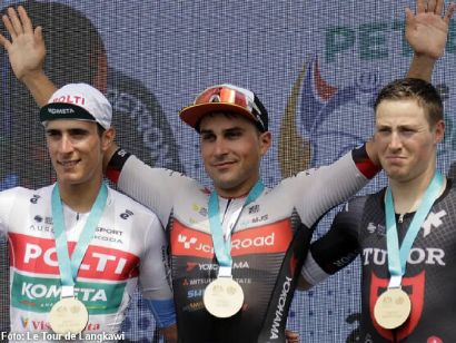 Tour de Langkawi: Matteo Malucelli gana la segunda etapa, Gleb Syritsa sigue lder