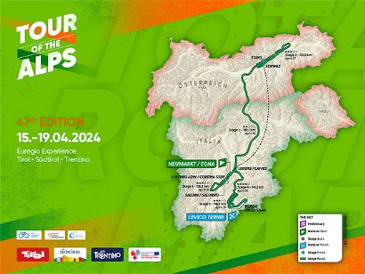 Presentado el recorrido del Tour de los Alpes de 2024 que incrementa su dureza