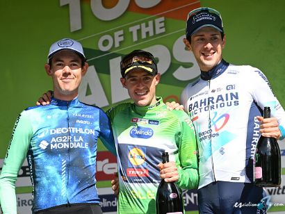 Juanpe López se hace con el Tour de los Alpes, Aurélien Paret-Peintre con la última etapa