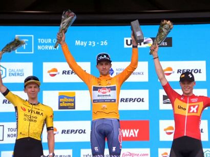 Axel Laurence se proclama vencedor del Tour de Noruega, Alexander Kristoff gana la última etapa