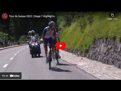 Tour de Suiza 2022: Vídeo resumen de la etapa 7