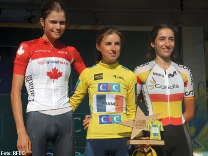 Eneritz Vadillo y Paula Blasi brillan en el Tour del Porvenir con un tercer y cuarto puesto tras una épica jornada final