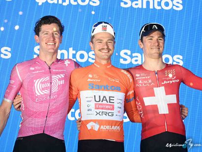 Jay Vine se lleva su segundo Tour Down Under tras una �ltima etapa ca�tica en Stirling