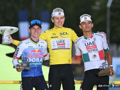 Tadej Pogacar se hace con su quinto Tour de Francia, Van der Poel logra el triunfo en los Campos El�seos
