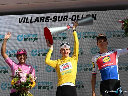 Tadej Pogacar remata en Villars-sur-Ollon su dominio absoluto en el Tour de Suiza