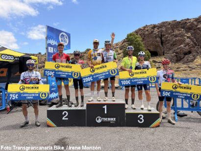 Hans Becking y Tessa Kortekaas acarician el triunfo en la Fred. Olsen Express Transgrancanaria Bike
