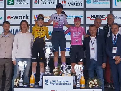 Eleonora Gasparrini se impone al esprint en los Tres Valles Varesinos