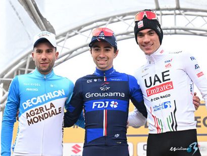 Lenny Martinez consigue la victoria en el Trofeo Laigueglia donde Juan Ayuso es tercero