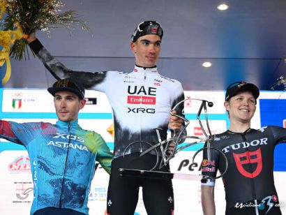 Juan Ayuso vence con autoridad en el Trofeo Laigueglia