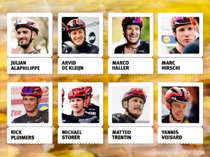 Alaphilippe, Hirschi y De Kleijn lideran el ambicioso bloque del Tudor en el Tour de Francia