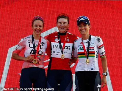 El UAE Tour Femenino 2026 alza el tel�n con cuatro etapas y final en Jebel Hafeet