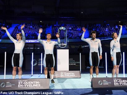 Archibald, Bibic, Finucane y Richardson dominan la primera ronda de la UCI Track Champions League 2024