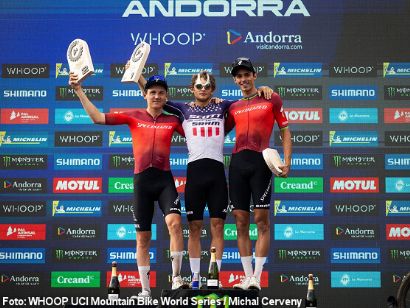 Jenny Rissveds y Bjorn Riley conquistan el Short Track de la Copa del Mundo de Pal Arinsal