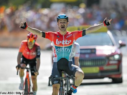Tour de Francia: Victor Campenaerts gana la decimoctava etapa con Oier Lazkano quinto