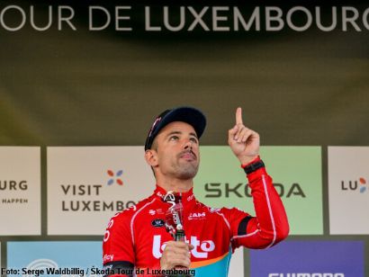 Tour de Luxemburgo: Victor Campenaerts se impone en la contrarreloj, Marc Hirschi nuevo líder