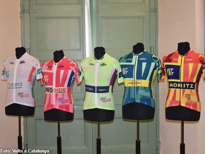 Presentados los maillots de la I Volta Ciclista a Catalunya Femenina