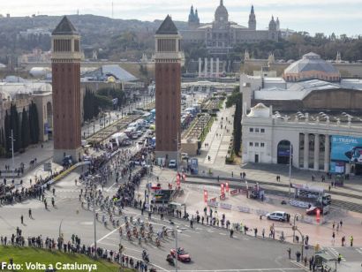 Catorce líneas de autobús quedarán afectadas por la Volta a Catalunya el domingo