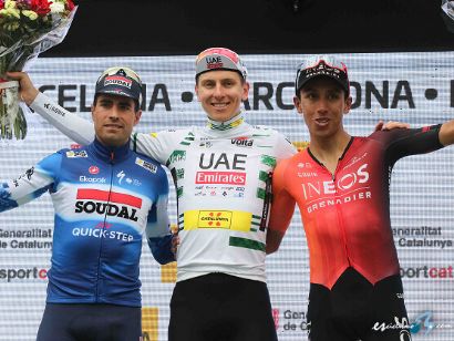 Tadej Pogacar se hace con la Volta a Catalunya y gana al sprint la última etapa
