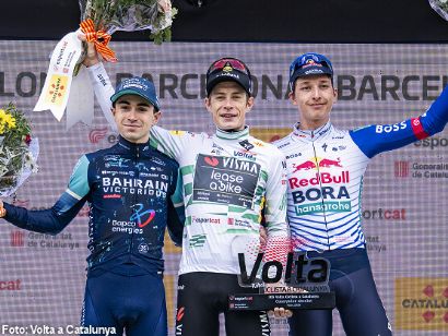 Jonas Vingegaard conquista la Volta a Catalunya y Brady Gilmore se anota la etapa final