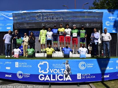 Pablo García, nuevo líder de la Volta a Galicia