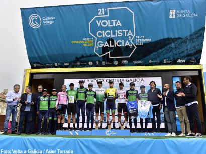 Martín Rey hace que la Volta a Galicia se quede en casa
