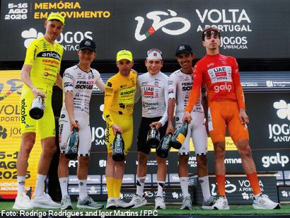 Rui Oliveira se estrena en Oporto y Alexis Guerin hace suya la Volta a Portugal 2026