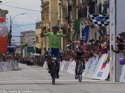 Vuelta al T�chira: Jorge Abreu gana en M�rida y se mete de lleno en la lucha por la general