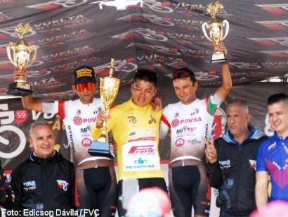 Jonathan Caicedo se hace con la Vuelta al Táchira y Alejandro Osorio con la última etapa