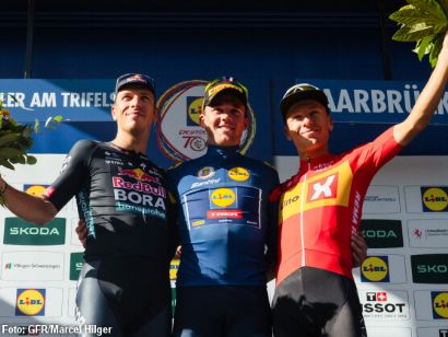 Mads Pedersen hace suya la Vuelta a Alemania y también la última etapa