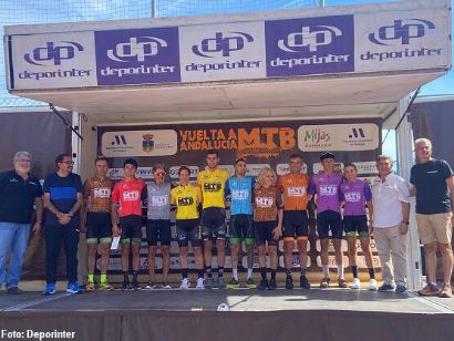 Sergio García y Rocío Martín se coronan campeones de la Vuelta a Andalucía MTB