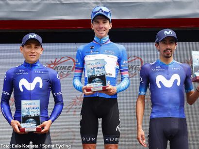 Lorenzo Fortunato se adjudica la Vuelta a Asturias y Pelayo Sánchez la última etapa