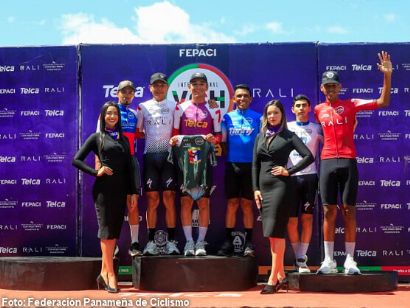 Joseph Ramrez se viste de lder tras dominar la contrarreloj en la Vuelta a Chiriqu