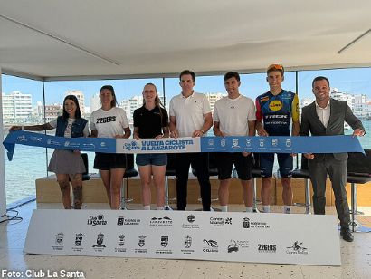 Los participantes m�s destacados de la Vuelta Ciclista a Lanzarote ya est�n listos para la prueba