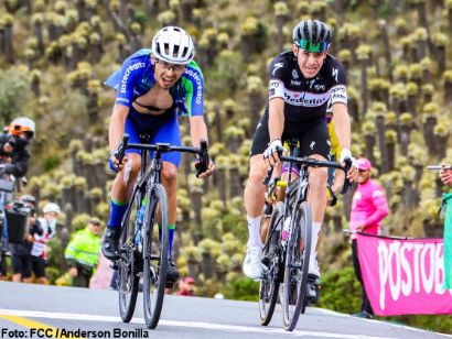 Vuelta a Colombia: Wilson Peña gana en el Alto El Sifón, Rodrigo Contreras sigue líder