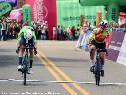 Diana Pe�uela gana en Guaduas y se viste de l�der en la Vuelta a Colombia Femenina