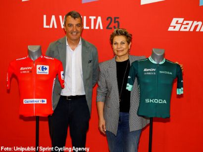 El 90 aniversario, Piamonte y el Angliru en los maillot de la Vuelta a Espaa 2025