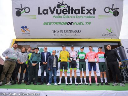 Vuelta a Extremadura: Chaleton gana en Sierra de Gata y Geeraerts es nuevo líder