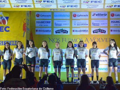 Riobamba da inicio a la Vuelta Femenina al Ecuador y la Vuelta de la Juventud