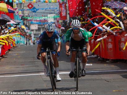 Yeison Reyes se lleva la etapa reina de la Vuelta a Guatemala, Cristian Muoz mantiene el liderato