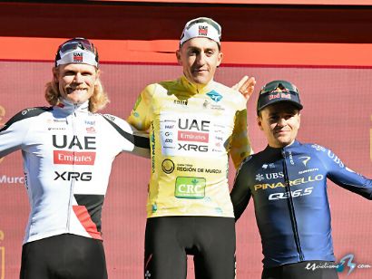 El viento suspende la segunda etapa de la Vuelta a Murcia y Marc Soler es el ganador