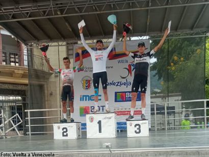 David González se viste de líder en la Vuelta a Venezuela tras una victoria contundente en Mérida