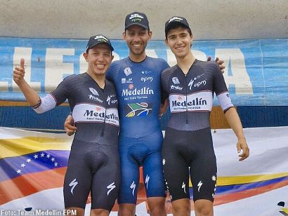 Walter Vargas se impone en la contrarreloj y asalta el liderato de la Vuelta a Venezuela