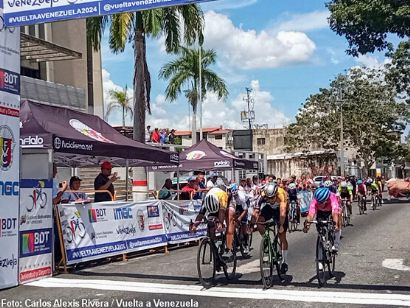 Vuelta a Venezuela: Arlex Méndez gana la sexta etapa, Walter Vargas sigue de amarillo