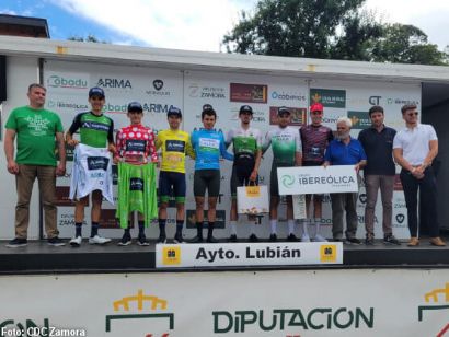 Vuelta a Zamora: Alberto Álvarez triunfa en Lubián, Maksym Bilyi defiende el liderato