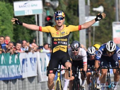 Coppa Bernocchi: Wout Van Aert: "Sienta bien volver a levantar los brazos"